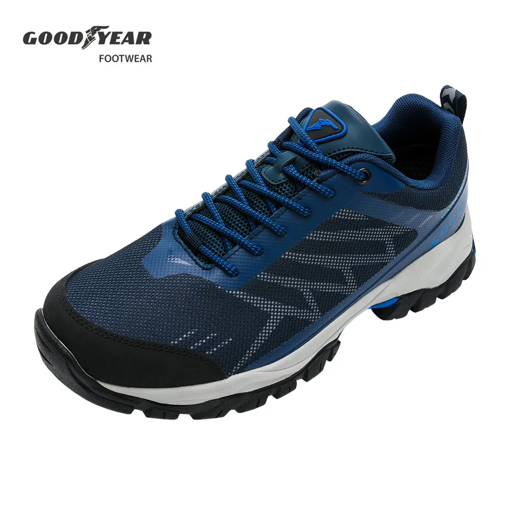 【GOODYEAR 固特異】輕旅行-郊山健行鞋/女 戶外 靜態防水 耐磨 低筒 黑藍(GAWO22410) 歷史價格詳細信息