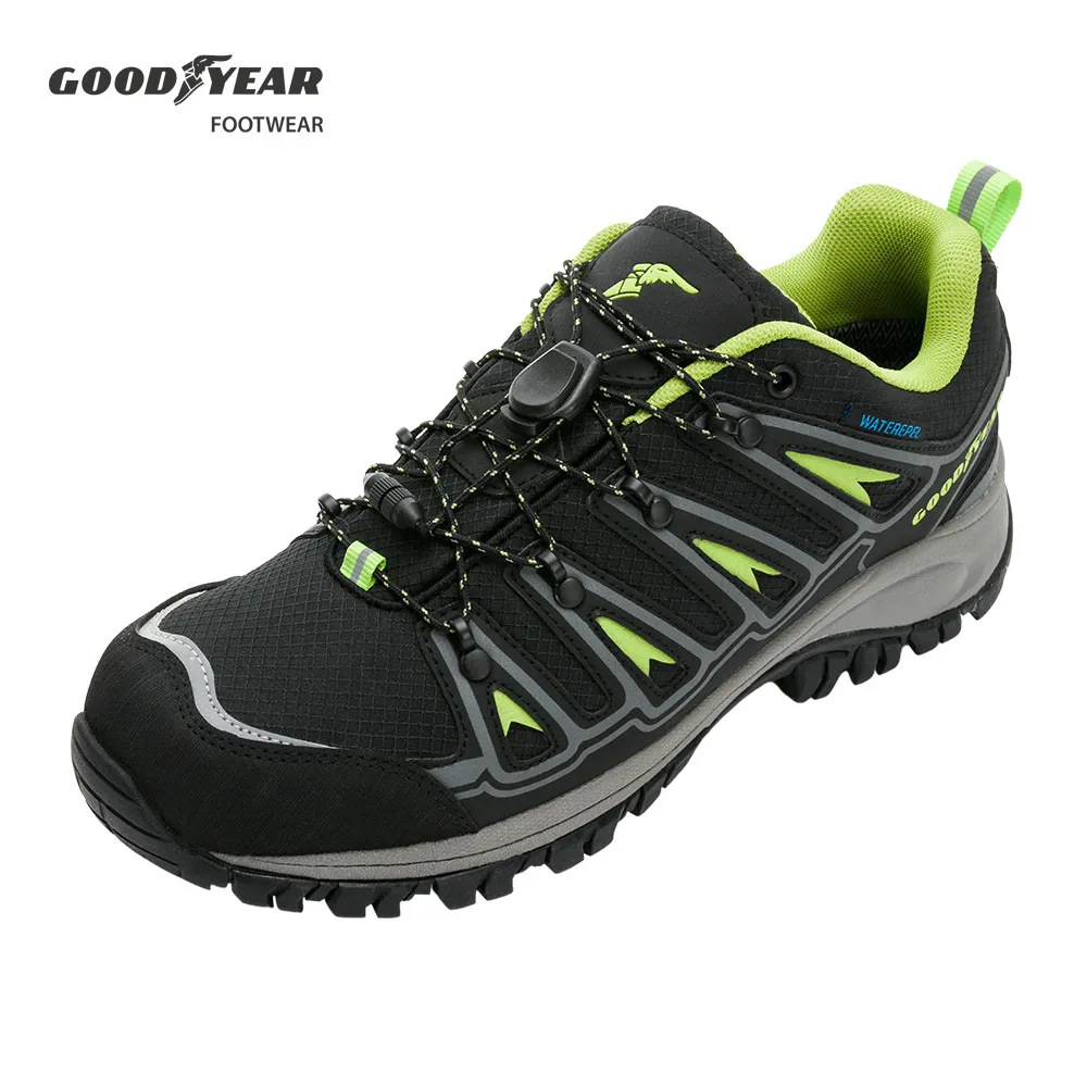 【GOODYEAR 固特異】登山健行鞋/男 戶外 郊山 動態防水 耐磨 高筒 黑色(戰術靴GAMO03540) 歷史價格詳細信息