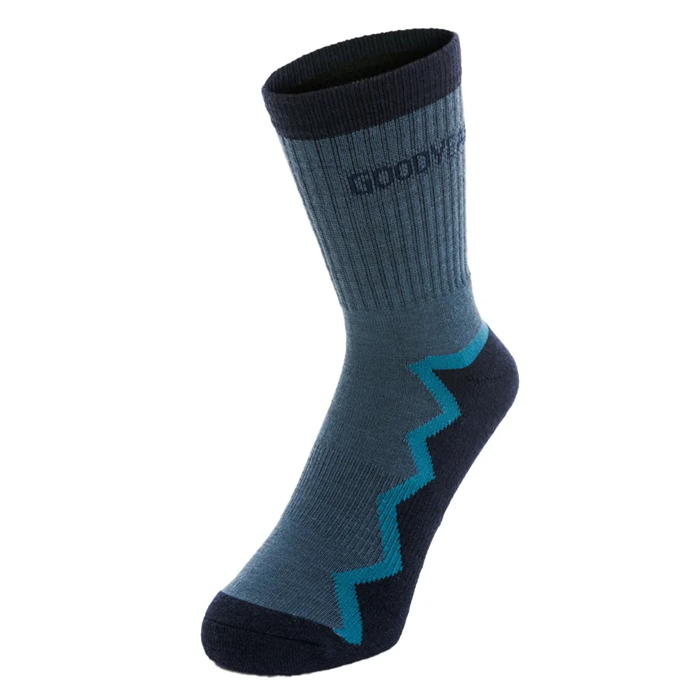 GOODYEAR 野外抑菌暖足羊毛襪 中筒 紫GACS43037 歷史價格詳細信息