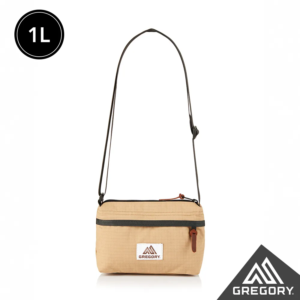 Gregory 側背包 1L Envelope Shoulder Bag 黑 灰 肩背 小包 包包 多夾層 1254061041 歷史價格詳細信息