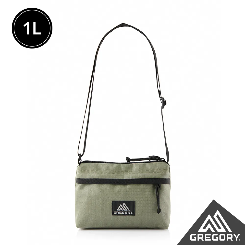 Gregory 側背包 1L Envelope Shoulder Bag 黑 灰 肩背 小包 包包 多夾層 1254061041 歷史價格詳細信息