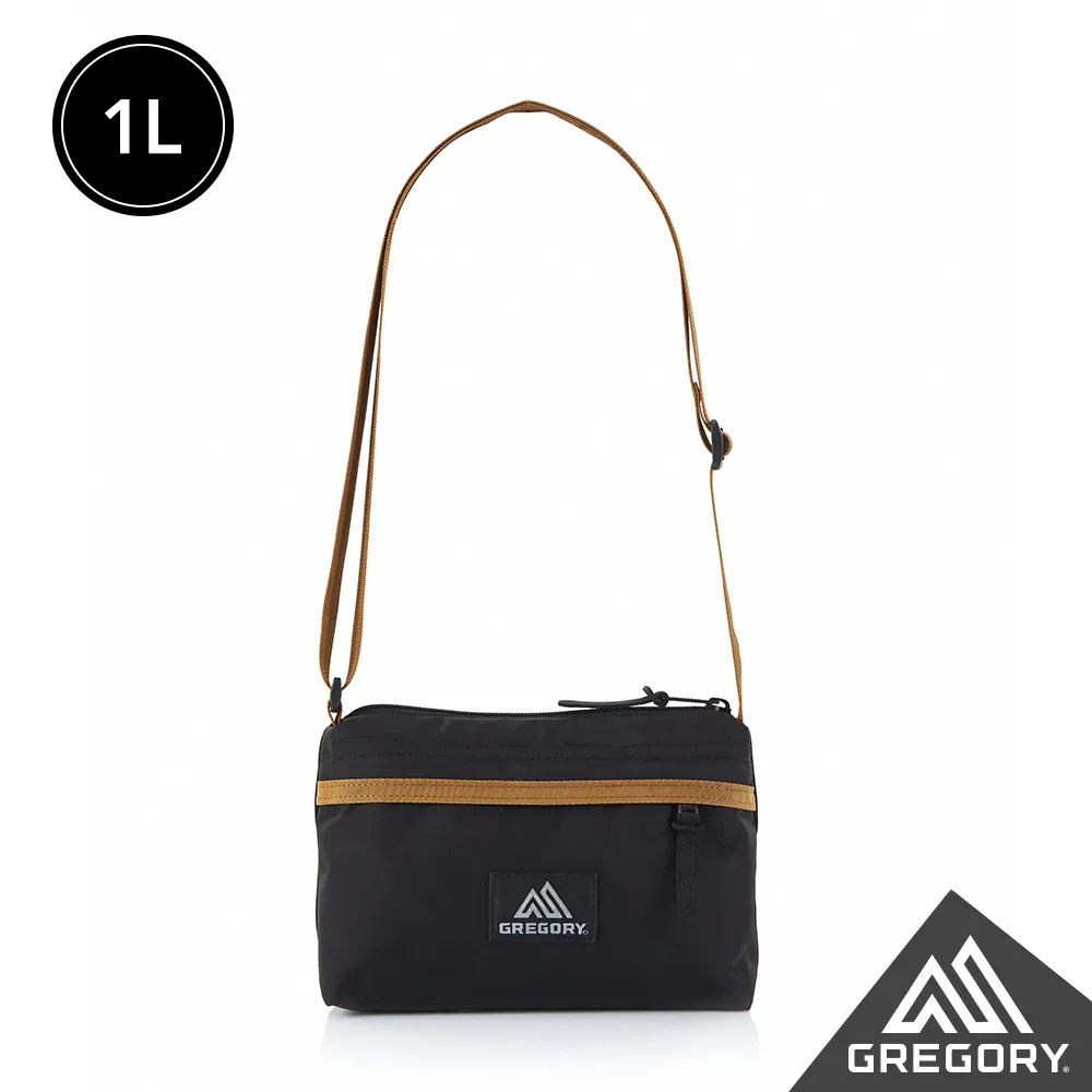 Gregory 側背包 1L Envelope Shoulder Bag 黑 灰 肩背 小包 包包 多夾層 1254061041 歷史價格詳細信息