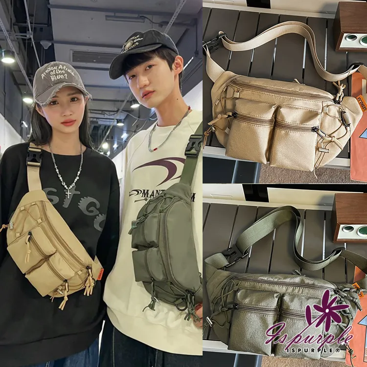 【iSPurple】抽繩圓桶＊運動旅行帆布後背包/2色可選 歷史價格詳細信息