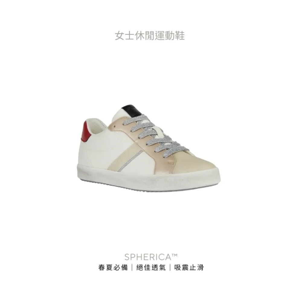 【GEOX】2024 夏季新款╴全皮革設計╴休閒鞋╴舒適透氣鞋╴男性╴黑/紅╴RESPIRA&trade; GM4S108-12 歷史價格詳細信息
