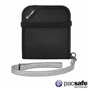 Pacsafe RFIDSAFE V150 防盜頸掛式護照皮夾(黑色)(2080) 歷史價格詳細信息