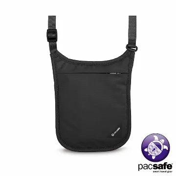 【Pacsafe】COVERSAFE V75 RFID貼身掛頸暗袋(黑色) 歷史價格詳細信息
