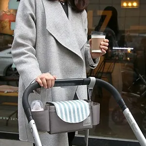 嬰兒床收納袋 床邊床掛袋(大容量置物 尿布多用途收納袋) 歷史價格詳細信息