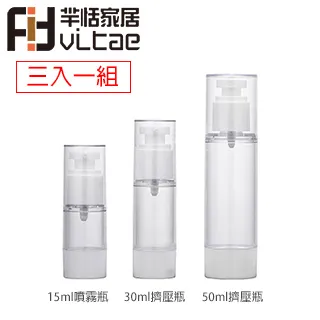 Fit Vitae羋恬家居 旅行便攜化妝品分裝噴霧瓶(銀-三入組) 歷史價格詳細信息