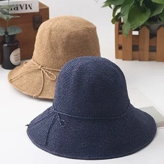 草帽遮陽帽漁夫帽純手工編織鉤針草帽女夏天鏤空大沿帽海邊沙灘帽度假遮陽帽 歷史價格詳細信息