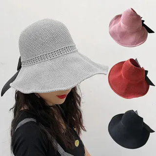 【幸福揚邑】蝴蝶結空頂可捲收防曬抗UV大帽檐遮陽帽(卡其、米、焦糖、藍) 歷史價格詳細信息