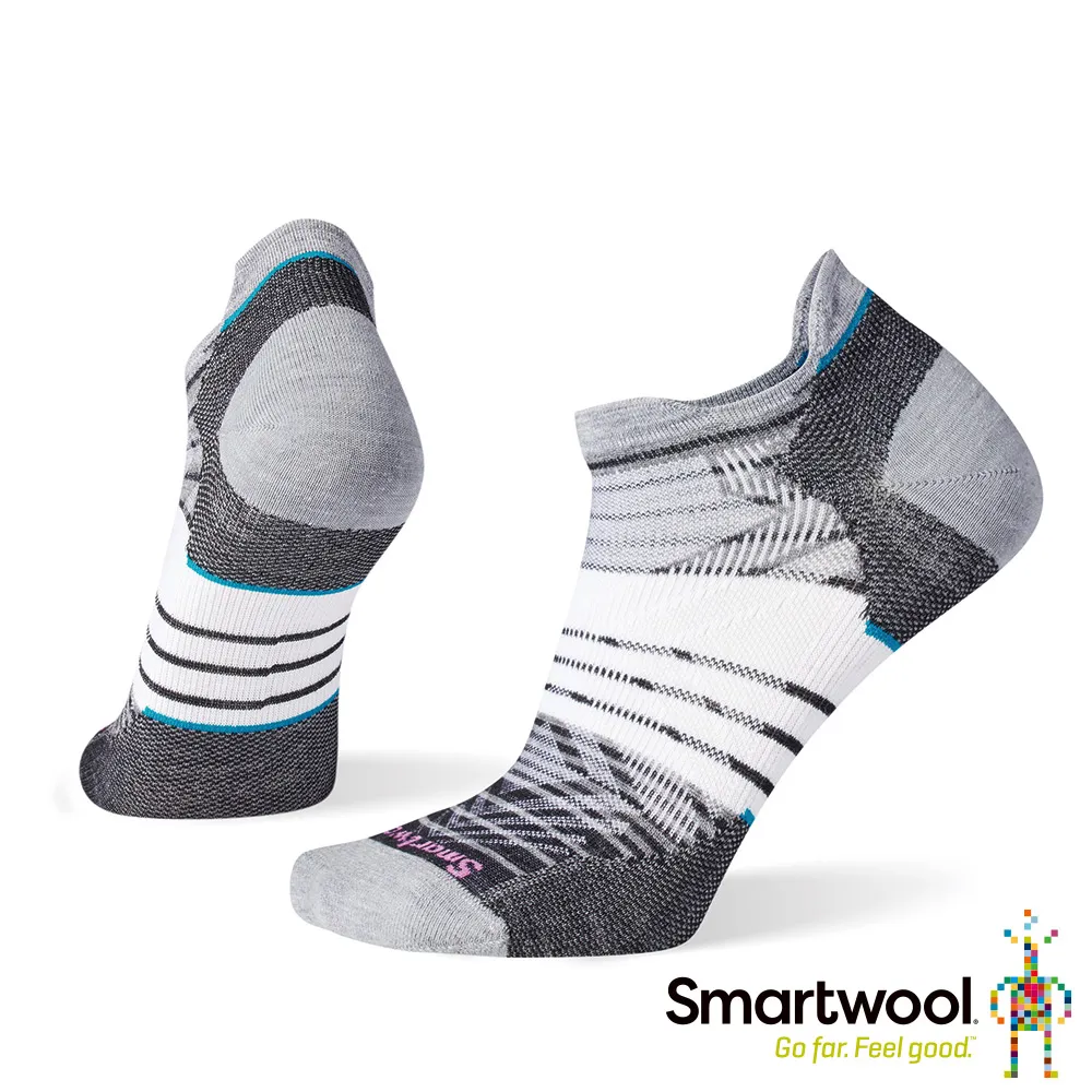 SmartWool 女 機能跑步超輕減震印花踝襪 淺霧紫 歷史價格詳細信息