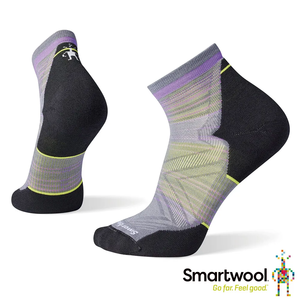 SmartWool 女 機能跑步超輕減震印花踝襪 淺霧紫 歷史價格詳細信息