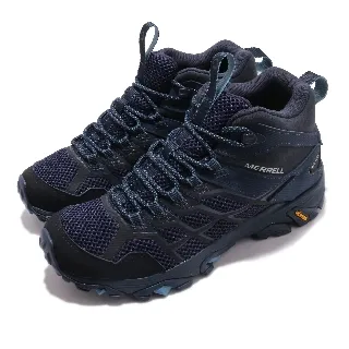 Merrell 戶外鞋 Moab FST 2 GTX 防水 黑 藍 黃 登山鞋 男鞋 【ACS】ML48681 歷史價格詳細信息
