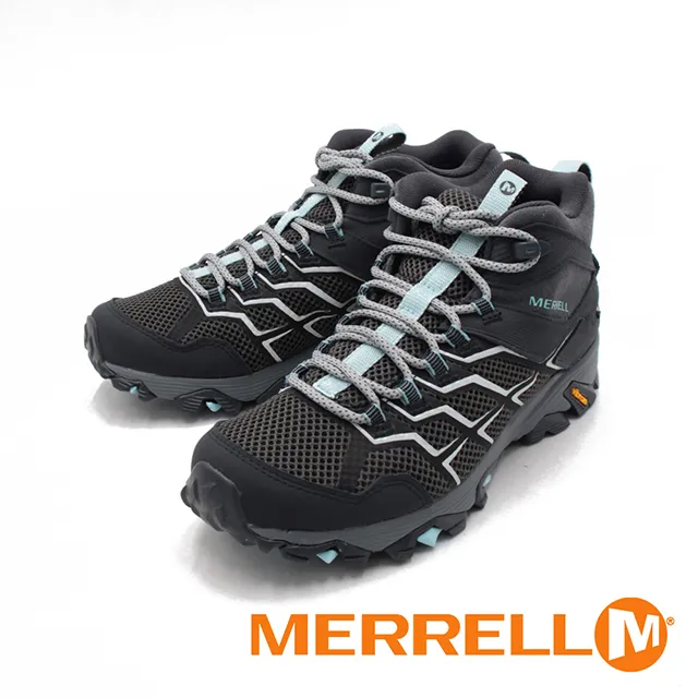 MERRELL(男)MOAB FST 2 MID GTX中筒多功能健行運動鞋 男鞋-黑 歷史價格詳細信息