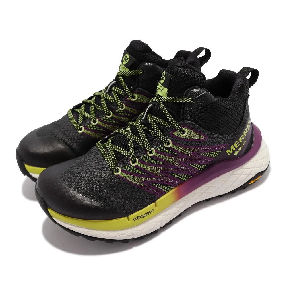 Merrell 戶外鞋 Rubato Mid GTX 中筒 男鞋 登山 越野 耐磨 黃金大底 防潑水 支撐 灰 藍  ML135331 歷史價格詳細信息