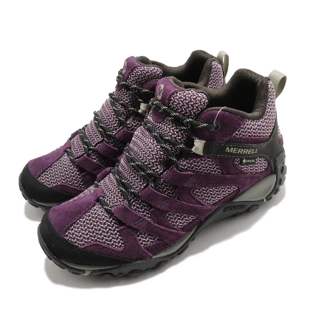 Merrell 戶外鞋 Alverstone Mid GTX 灰 黑 男鞋 登山鞋 防水【ACS】 ML036209 歷史價格詳細信息
