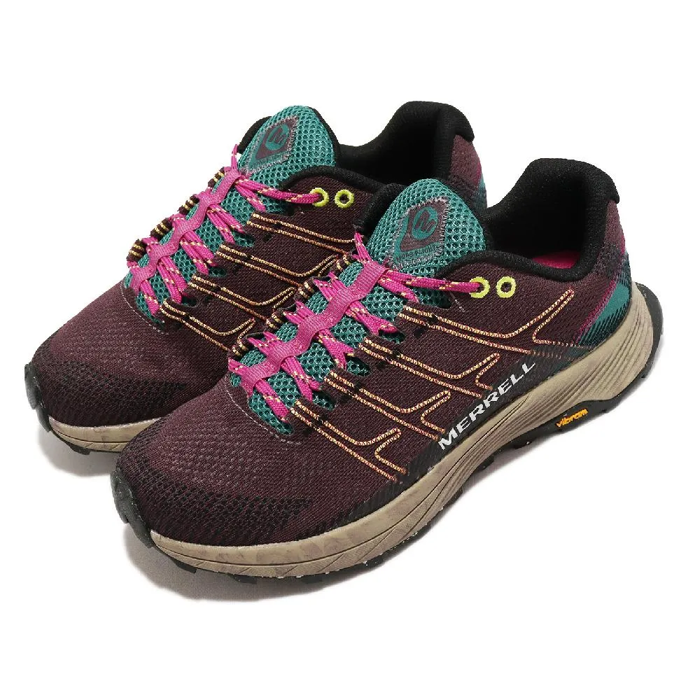 Merrell 戶外鞋 Moab Flight 越野跑鞋 黑 桃紅 橘 黃金大底 女鞋 【ACS】 ML067532 歷史價格詳細信息