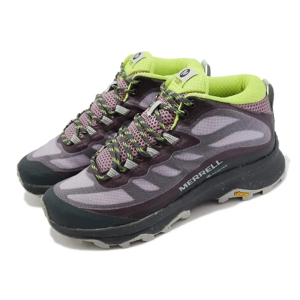 Merrell 登山鞋 Moab Speed Mid GTX 防水 灰 紫 黃金大底 女鞋【ACS】 ML067760 歷史價格詳細信息