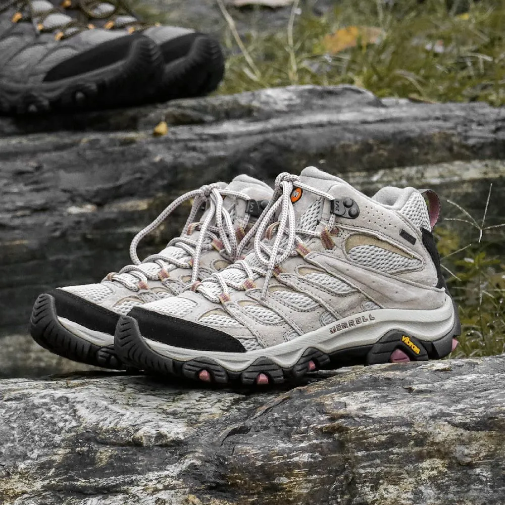 Merrell 登山鞋 Moab 3 Mid GTX 女鞋 棕 橘 防水 越野 郊山 戶外 ML500232 歷史價格詳細信息