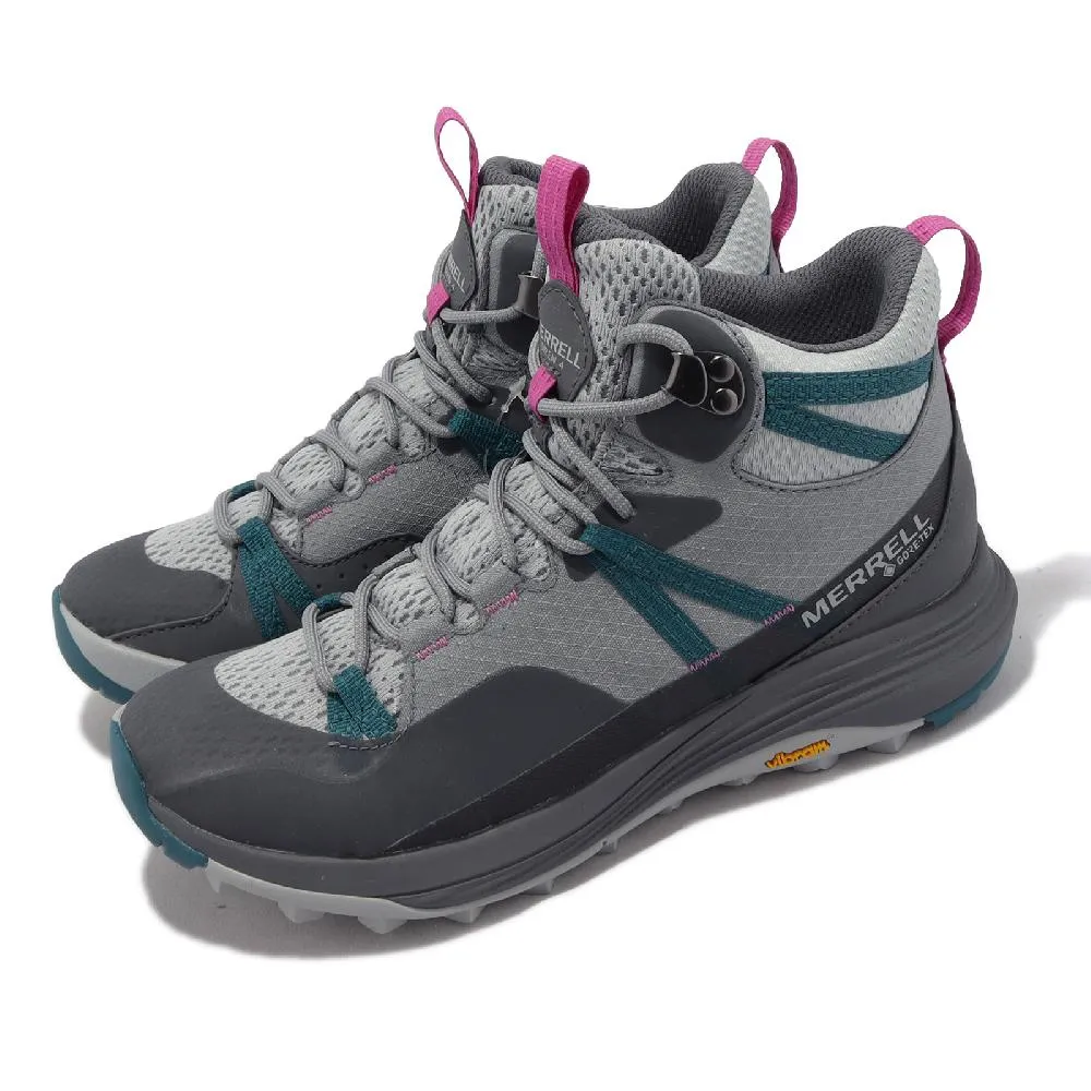 Merrell Siren 4 Mid GTX [ML037284] 女 登山鞋 戶外 越野 防水 襪套式 止滑 灰綠色 歷史價格詳細信息