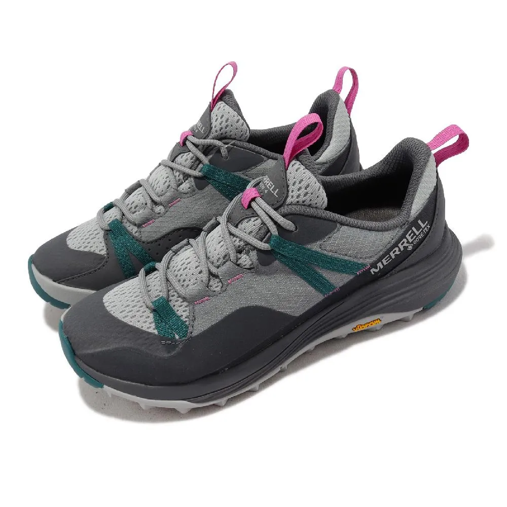 Merrell 登山鞋 Siren 4 Mid GTX 女鞋 灰 湖水綠 防水 越野 戶外 郊山 ML037284 歷史價格詳細信息