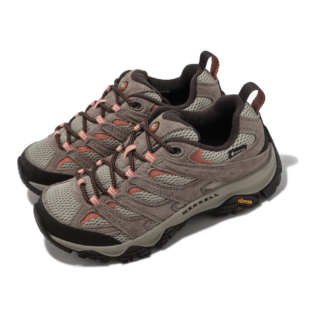 Merrell 登山鞋 Moab 3 GTX 女鞋 防水 綠 粉紅 支撐 越野 vibram 健行 ML036322 歷史價格詳細信息