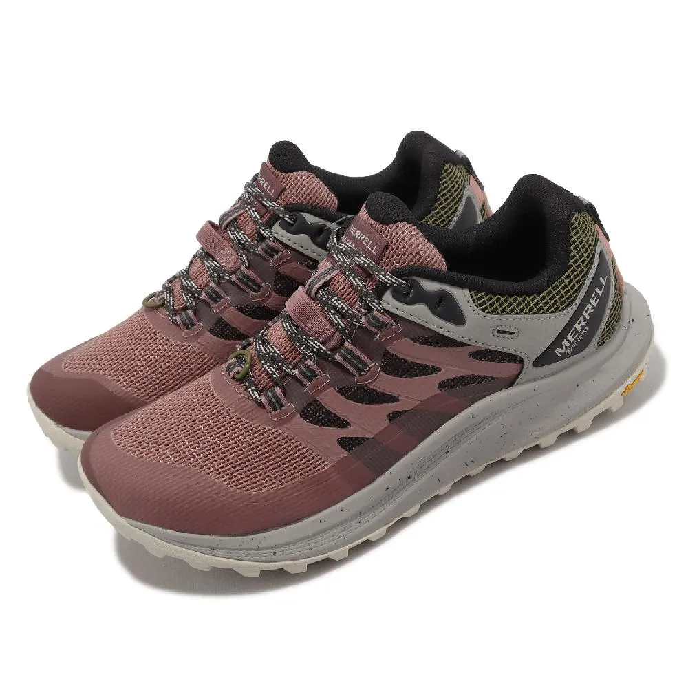 Merrell 邁樂 戶外鞋 Antora 3 GTX 女鞋 灰 綠 防水 越野 郊山 黃金大底 健行 ML067818 歷史價格詳細信息
