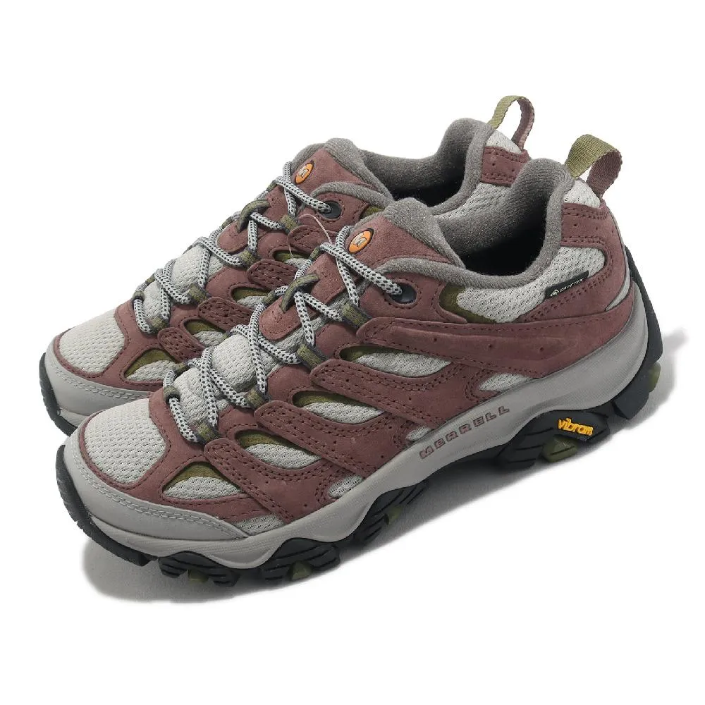 【MERRELL】登山鞋 Moab 3 GTX 女鞋 黑 灰 防水 Vibram 戶外 Gore-Tex 支撐 避震(ML036320) 歷史價格詳細信息