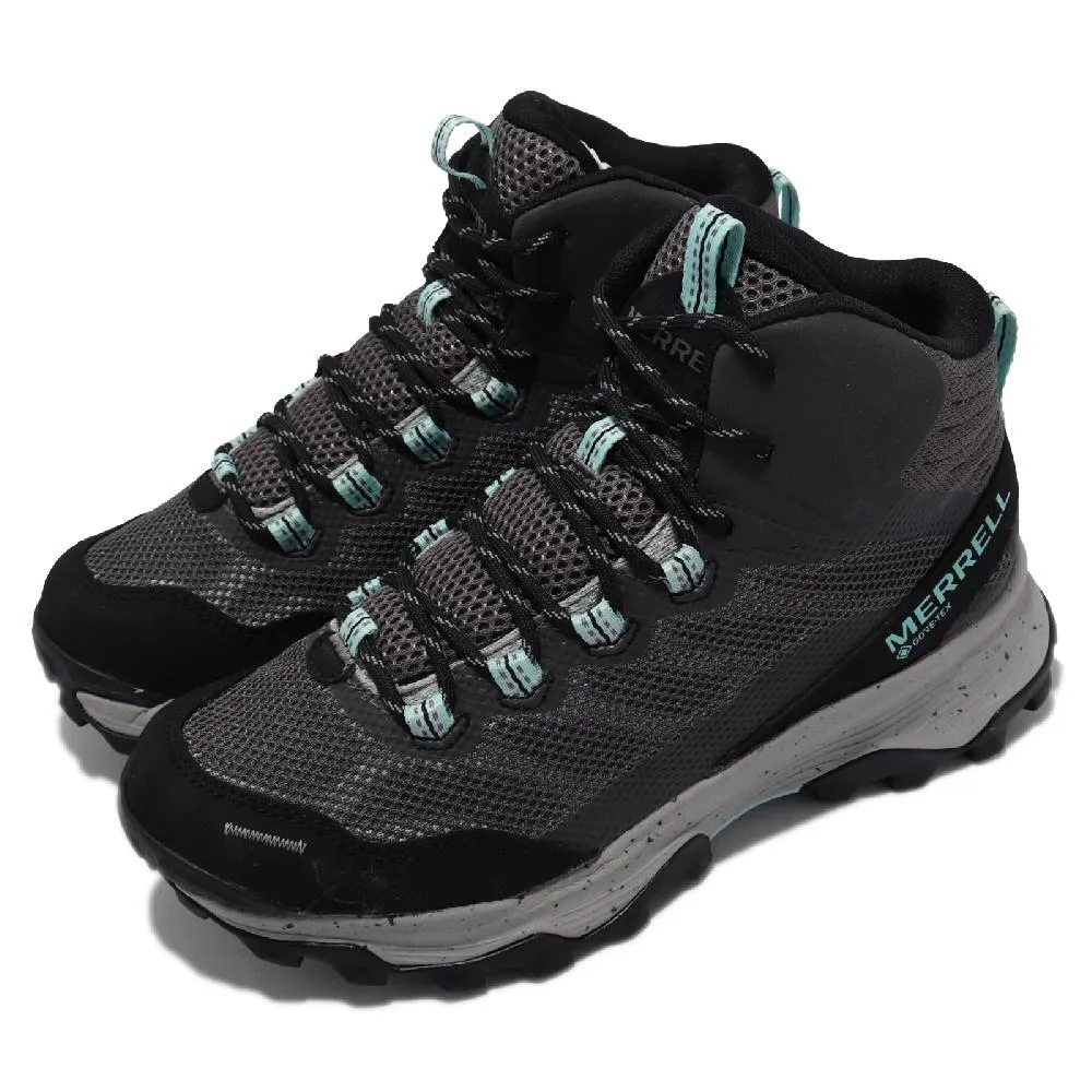 Merrell 戶外鞋 Speed Strike Mid GTX 灰 黑 男鞋 登山鞋 防水【ACS】 ML066871 歷史價格詳細信息