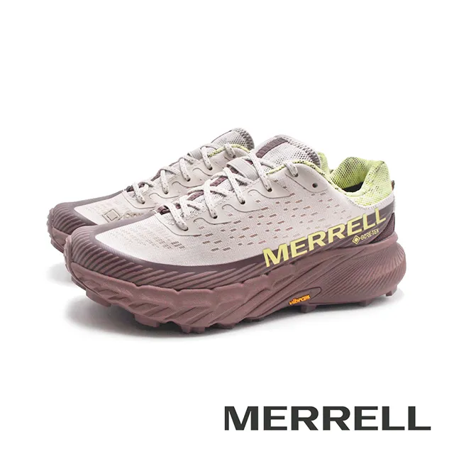 MERRELL(女)AGILITY PEAK 5 GTX防水戶外健身輕量型慢跑越野鞋 女鞋-丁香紫 歷史價格詳細信息