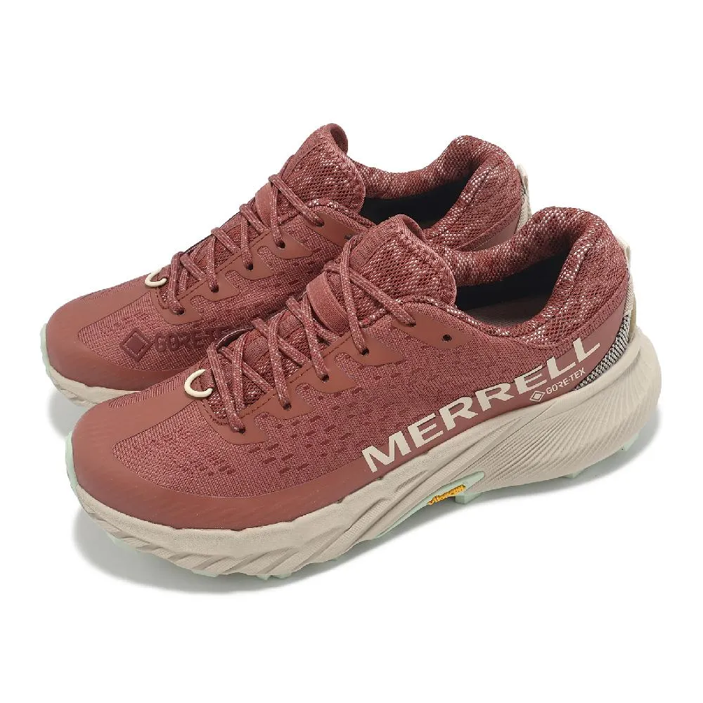Merrell 邁樂 越野跑鞋 Agility Peak 5 GTX 女鞋 磚紅 米白 防水 襪套 橡膠大底 運動鞋 ML068256 價格比較,價格查詢,歷史價格詳細信息