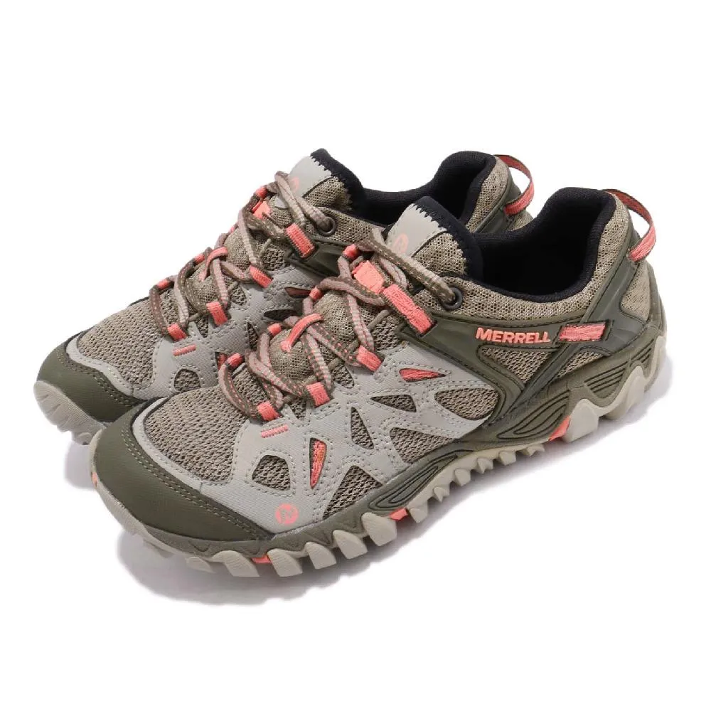 Merrell 戶外鞋 All Out Blaze Vent 女鞋 登山 越野 耐磨 黃金大底 GTX防潑水 棕 紫  ML32796 歷史價格詳細信息
