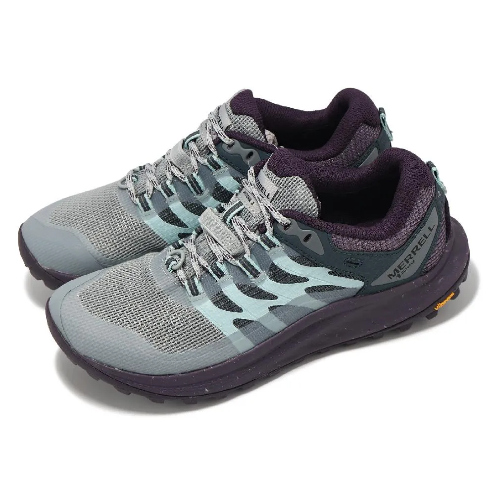 Merrell 邁樂 戶外鞋 Antora 3 GTX 女鞋 灰 綠 防水 越野 郊山 黃金大底 健行 ML067818 歷史價格詳細信息