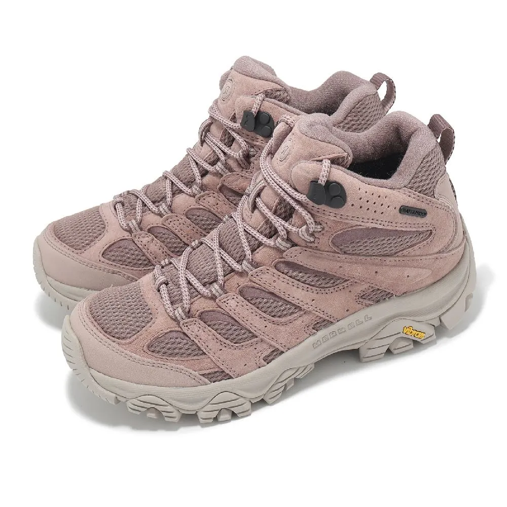 Merrell 邁樂 戶外鞋 Moab 3 Mid WP 女鞋 鵝黃 防潑水 中筒 黃金大底 登山鞋 廣告主打款 ML038332 歷史價格詳細信息