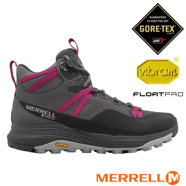 Merrell Siren 4 Mid GTX [ML037284] 女 登山鞋 戶外 越野 防水 襪套式 止滑 灰綠色 歷史價格詳細信息