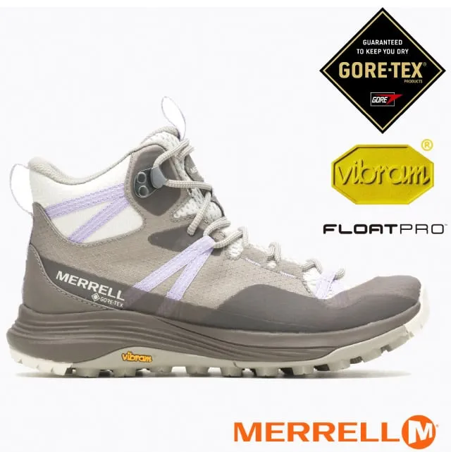 Merrell Siren 4 Mid GTX [ML037284] 女 登山鞋 戶外 越野 防水 襪套式 止滑 灰綠色 歷史價格詳細信息