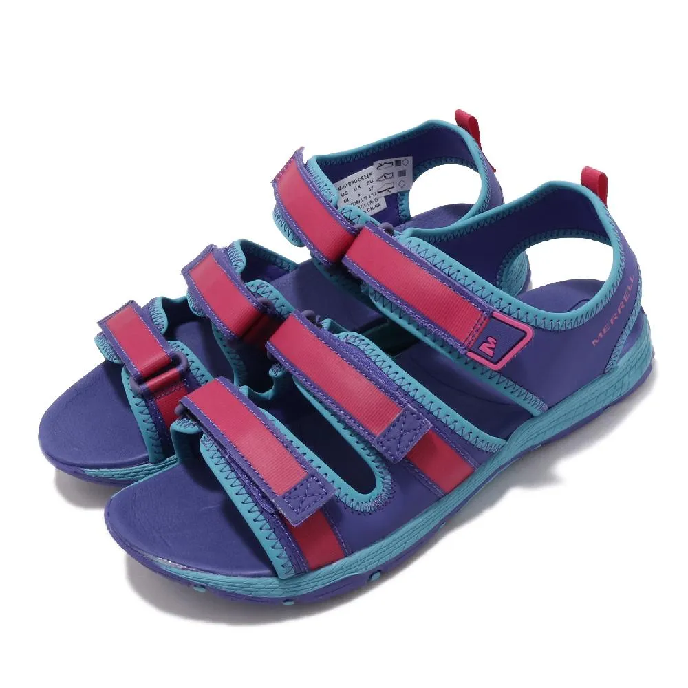 Merrell 涼拖鞋 M-Hydro Creek 藍 橘 童鞋 大童鞋 MK262388 【ACS】 歷史價格詳細信息