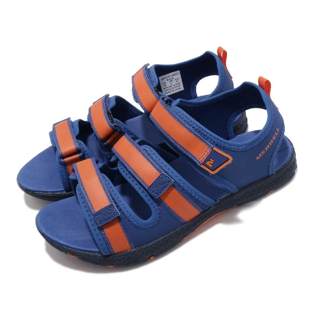 Merrell 涼拖鞋 M-Hydro Creek 藍 橘 童鞋 大童鞋 MK262388 【ACS】 歷史價格詳細信息