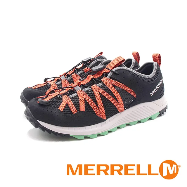 Merrell 水陸兩棲鞋 Wildwood Aerosport 橘 黑 藍 水鞋 男鞋 戶外 ACS ML135183 歷史價格詳細信息
