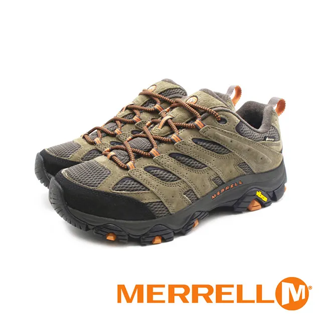 MERRELL (男) MOAB 3 GORE-TEX 經典寬楦登山健行鞋 男鞋－綠 歷史價格詳細信息