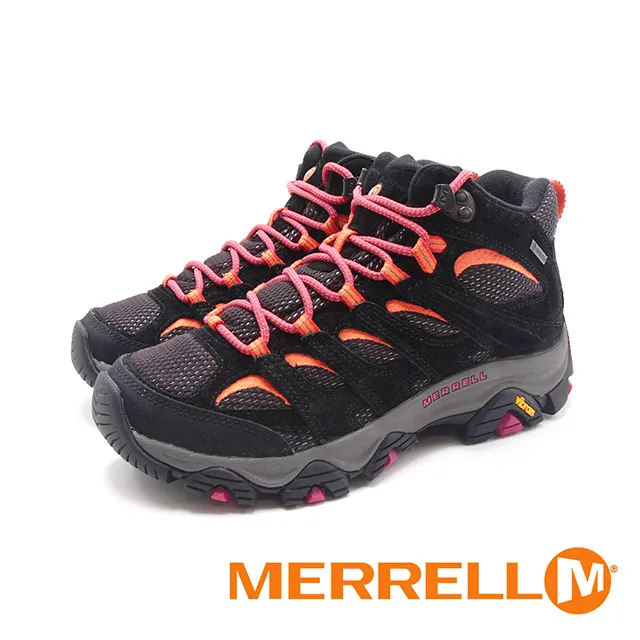 MERRELL(女)MOAB 3 MID GORE-TEX防水登山中筒鞋 女鞋-黑(另有淺灰) 歷史價格詳細信息