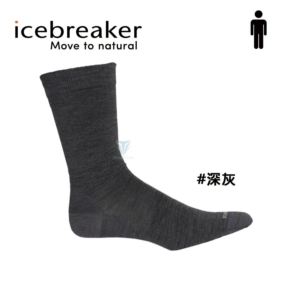 icebreaker IB105116 男 中筒細針織都會休閒襪-橄欖綠/黑 歷史價格詳細信息