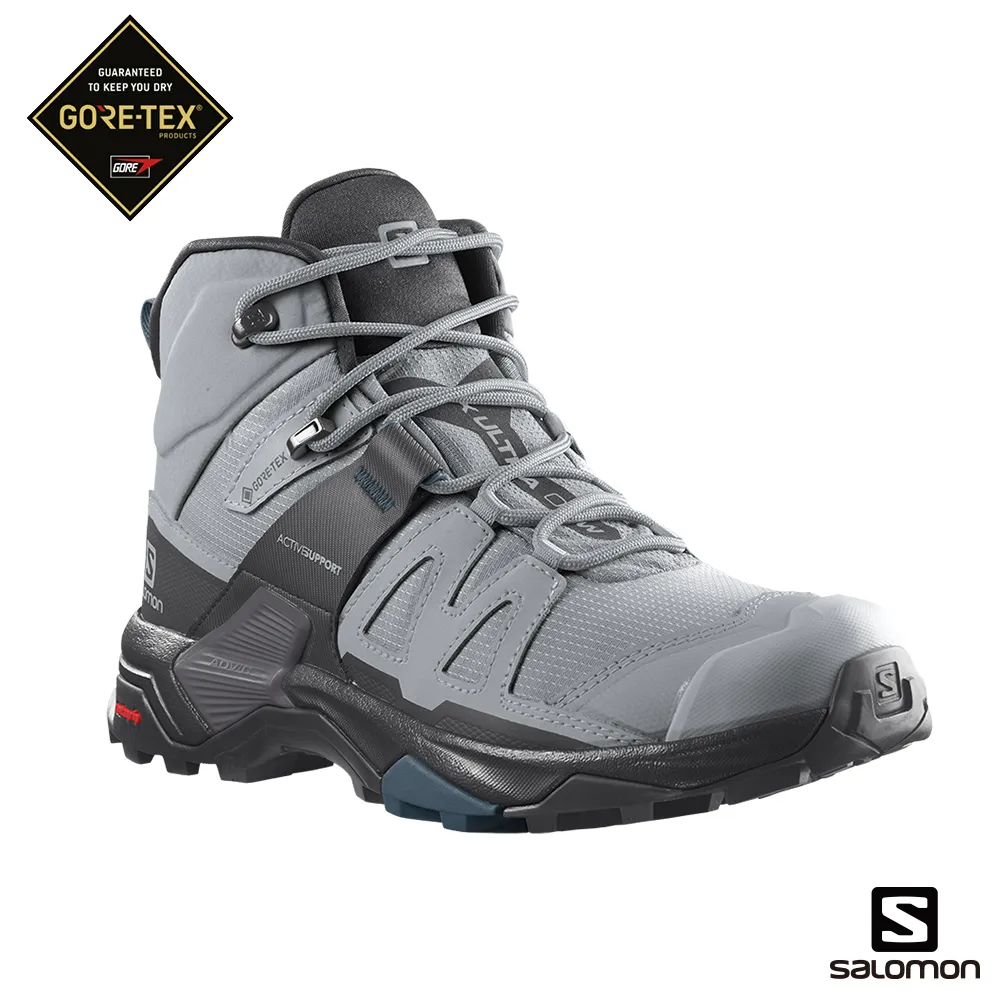 Salomon 男 X ULTRA 4 Goretex 中筒登山鞋 寬楦 藻綠 33SL417399 歷史價格詳細信息