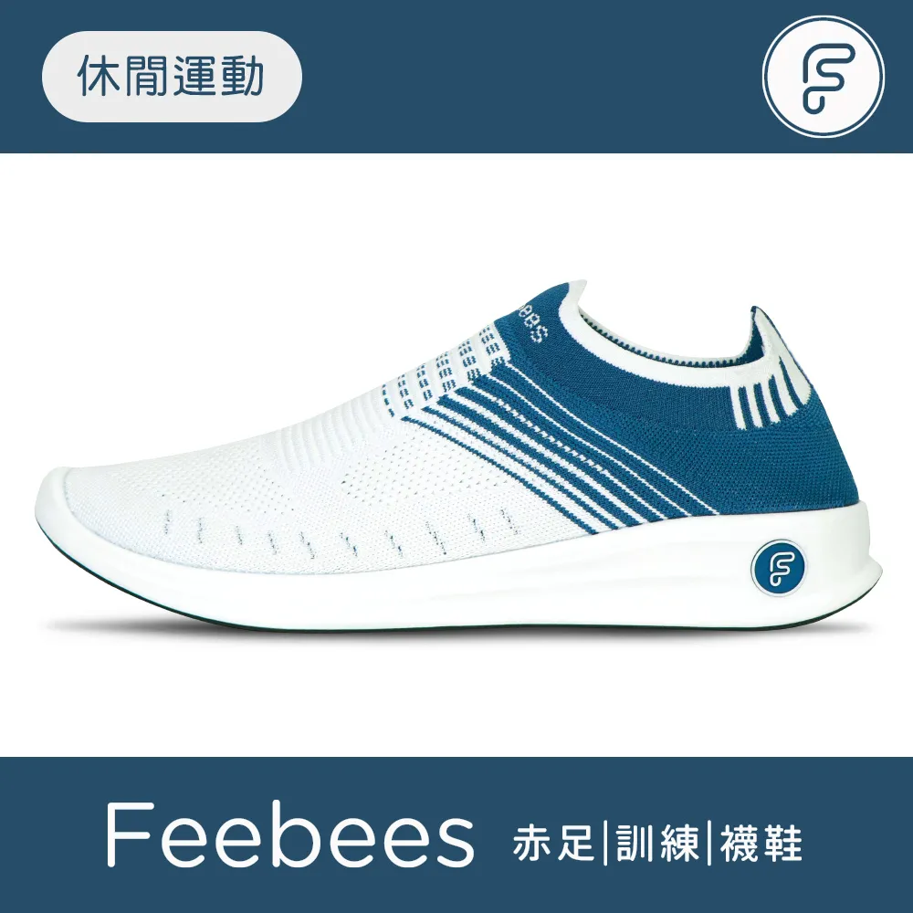 Feebees 防潑水懶人運動襪鞋-一腳蹬 / 黑 歷史價格詳細信息