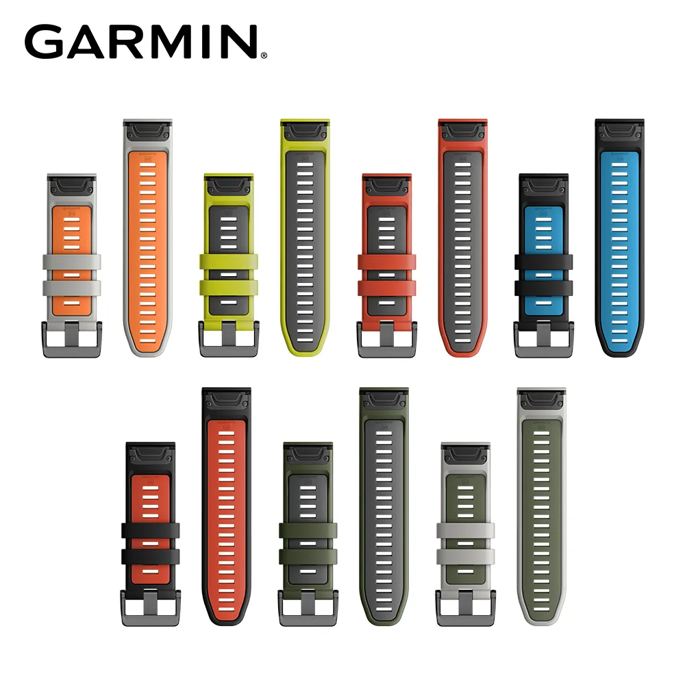 GARMIN QuickFit 26mm 雙色矽膠錶帶 fenix 8 歷史價格詳細信息