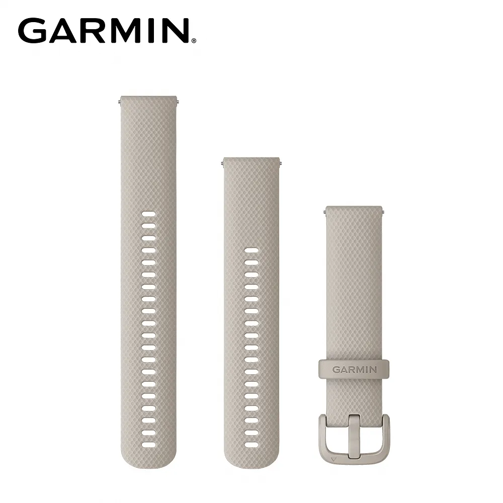 GARMIN Quick Release 20mm 象牙白矽膠錶帶暨奶油金錶扣 歷史價格詳細信息