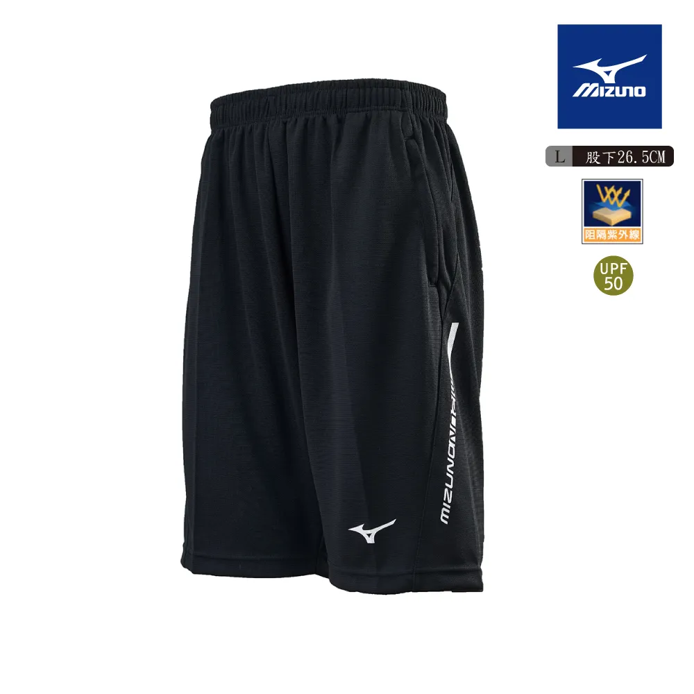 Mizuno 美津濃 男款 針織短褲 運動短褲 L股下25CM - 黑 - 32TBA50399 歷史價格詳細信息