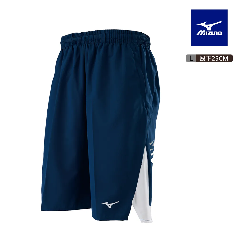 Mizuno [32TBB05612] 男 平織短褲 籃球褲 運動 休閒 慢跑 舒適 透氣 美津濃 深藍 歷史價格詳細信息