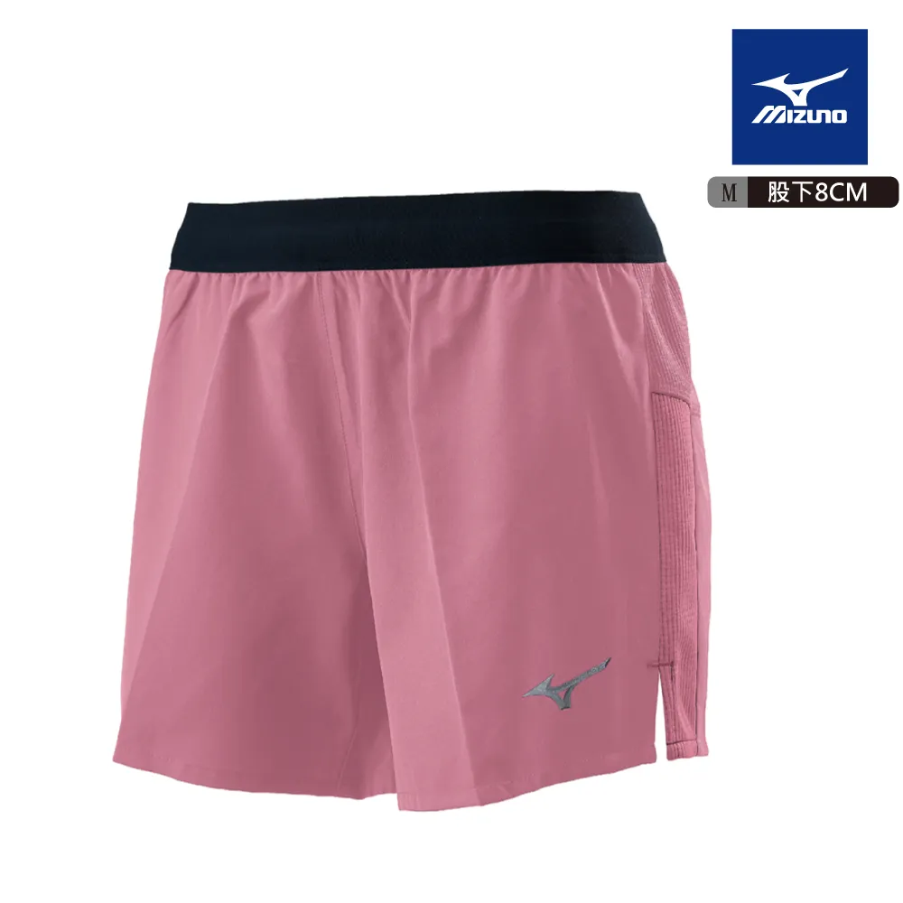 Mizuno 美津濃 女款 路跑褲 單層 後中拉鍊口袋 反光 運動短褲 -黑- J2TB875909 歷史價格詳細信息