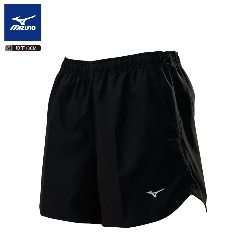 Mizuno 美津濃 女款 路跑褲 單層 後中拉鍊口袋 反光 運動短褲 -黑- J2TB875909 歷史價格詳細信息